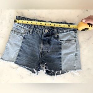 BDG denim cutoff shorts size 25
